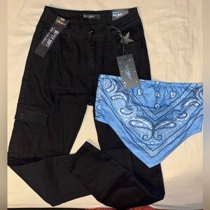 New Black Joggers Denim 🖤